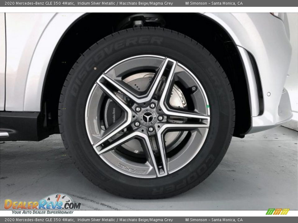 2020 Mercedes-Benz GLE 350 4Matic Iridium Silver Metallic / Macchiato Beige/Magma Grey Photo #9