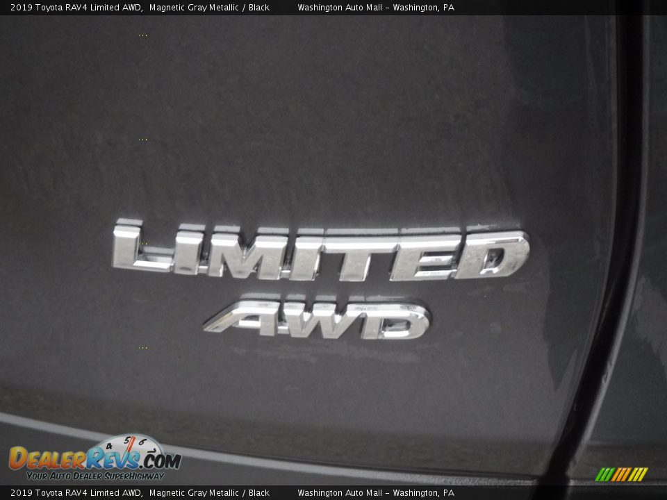 2019 Toyota RAV4 Limited AWD Magnetic Gray Metallic / Black Photo #10