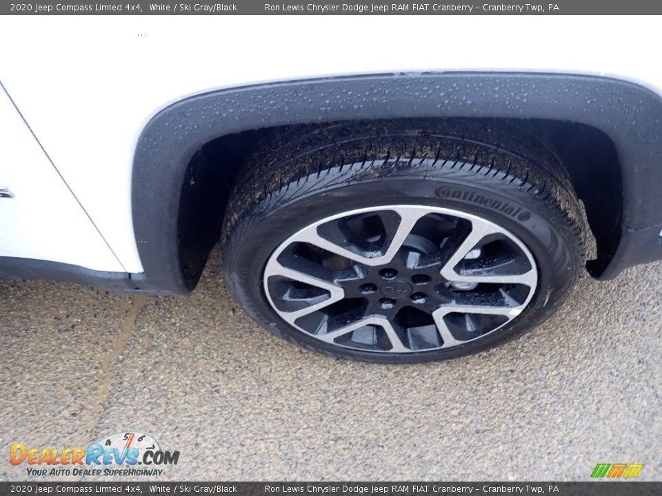 2020 Jeep Compass Limted 4x4 White / Ski Gray/Black Photo #9
