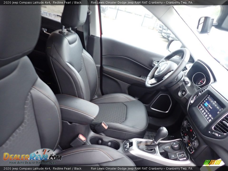 2020 Jeep Compass Latitude 4x4 Redline Pearl / Black Photo #10