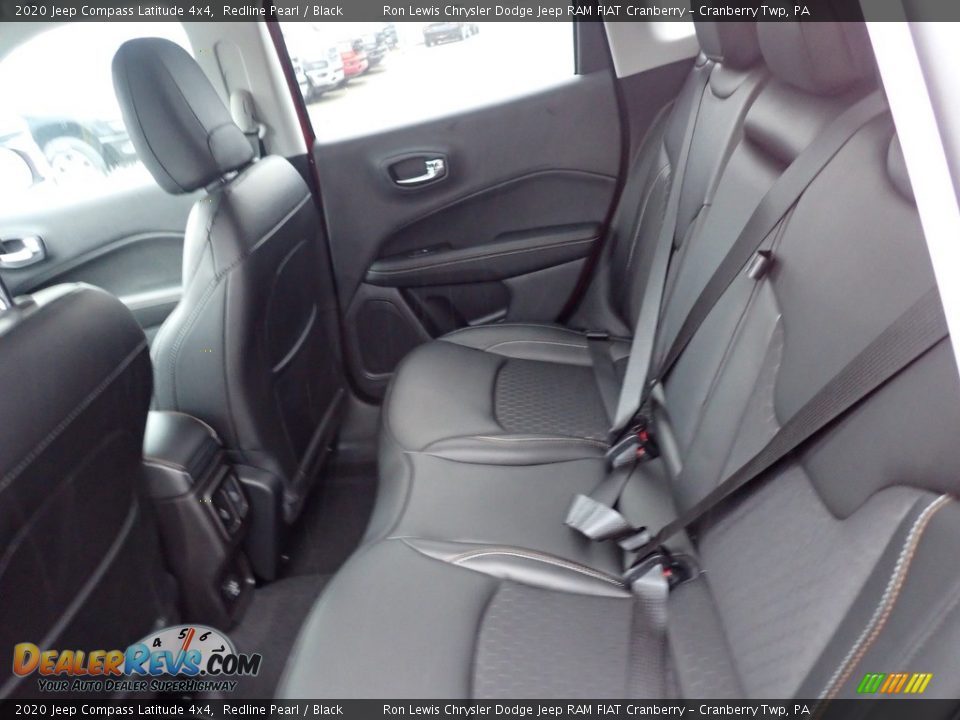 2020 Jeep Compass Latitude 4x4 Redline Pearl / Black Photo #12