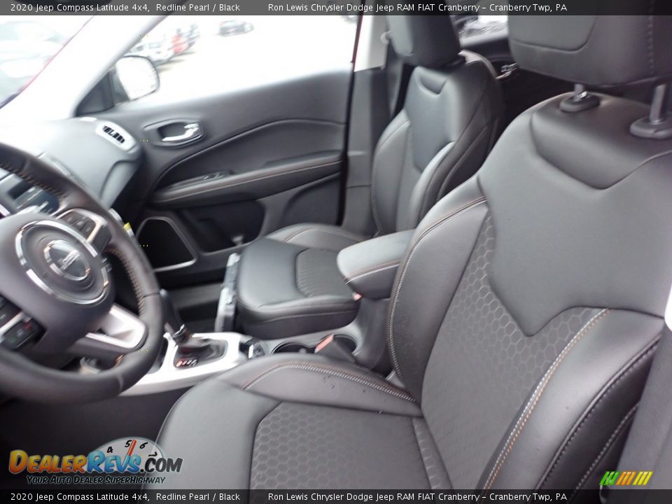 2020 Jeep Compass Latitude 4x4 Redline Pearl / Black Photo #13