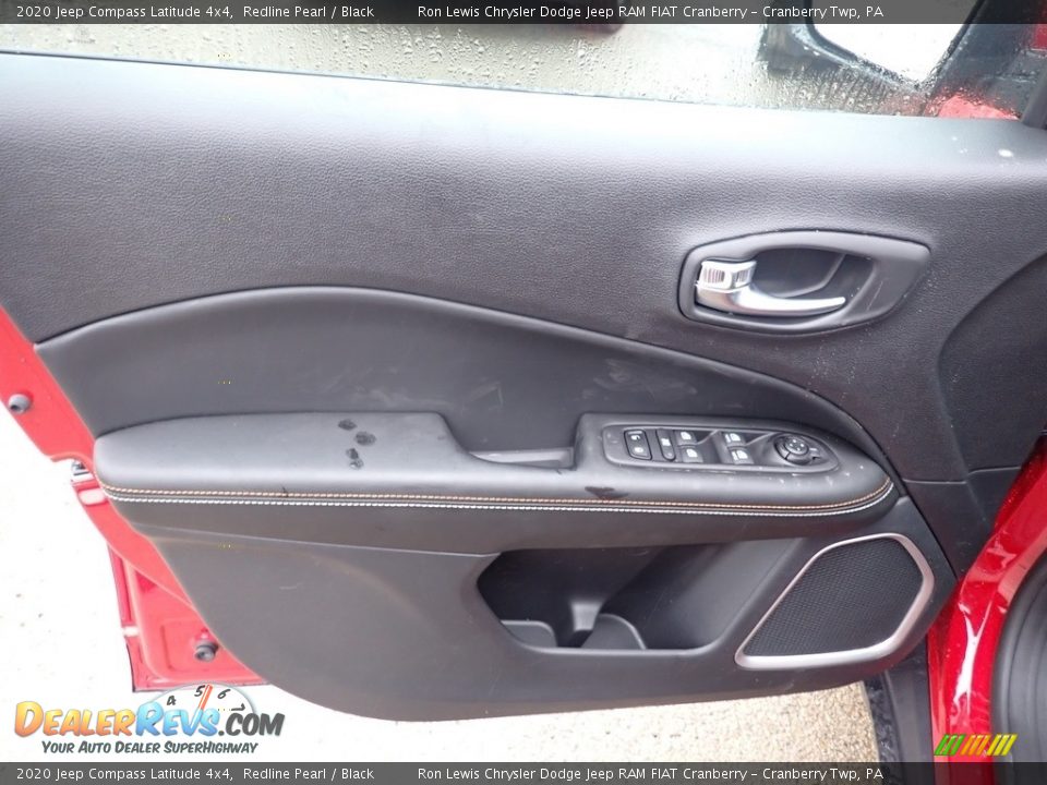 2020 Jeep Compass Latitude 4x4 Redline Pearl / Black Photo #14