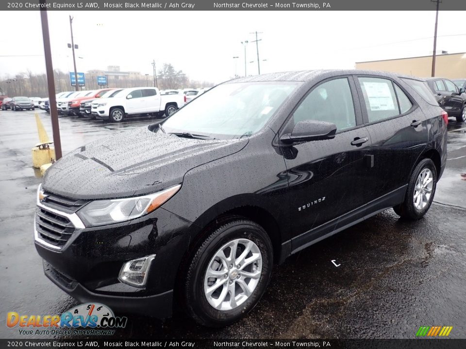 2020 Chevrolet Equinox LS AWD Mosaic Black Metallic / Ash Gray Photo #1