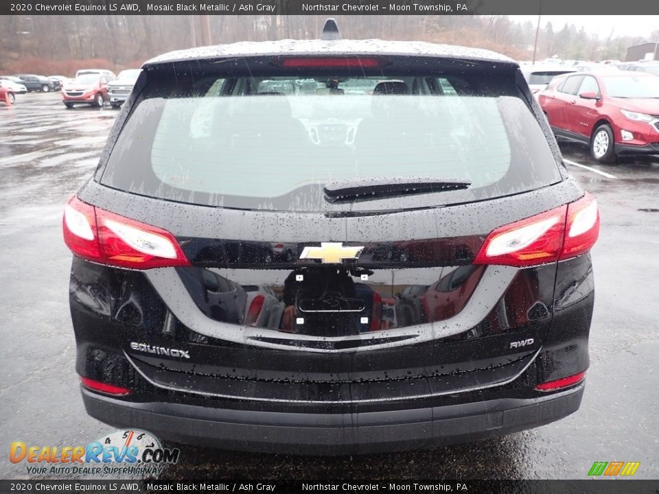 2020 Chevrolet Equinox LS AWD Mosaic Black Metallic / Ash Gray Photo #4