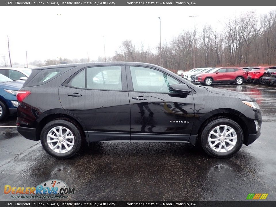 2020 Chevrolet Equinox LS AWD Mosaic Black Metallic / Ash Gray Photo #6