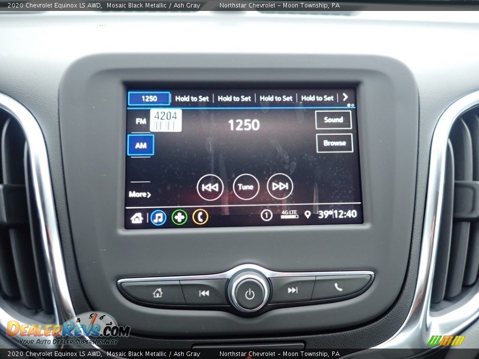 2020 Chevrolet Equinox LS AWD Mosaic Black Metallic / Ash Gray Photo #16