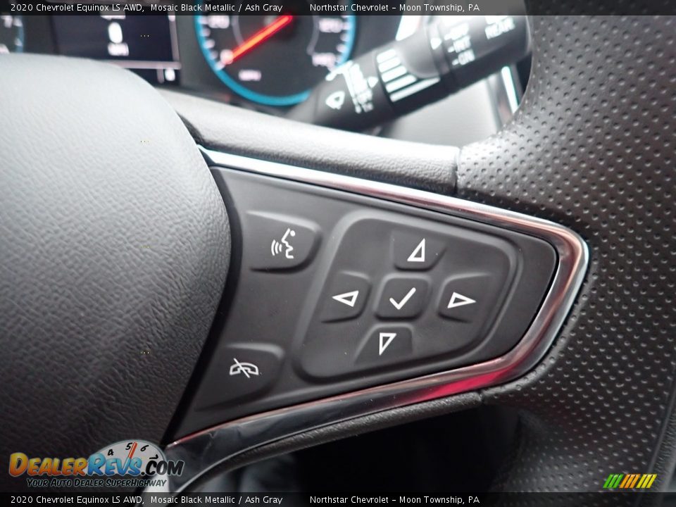 2020 Chevrolet Equinox LS AWD Mosaic Black Metallic / Ash Gray Photo #18