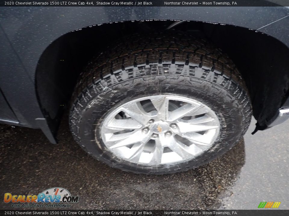 2020 Chevrolet Silverado 1500 LTZ Crew Cab 4x4 Shadow Gray Metallic / Jet Black Photo #9