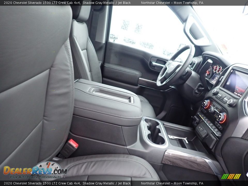 2020 Chevrolet Silverado 1500 LTZ Crew Cab 4x4 Shadow Gray Metallic / Jet Black Photo #10