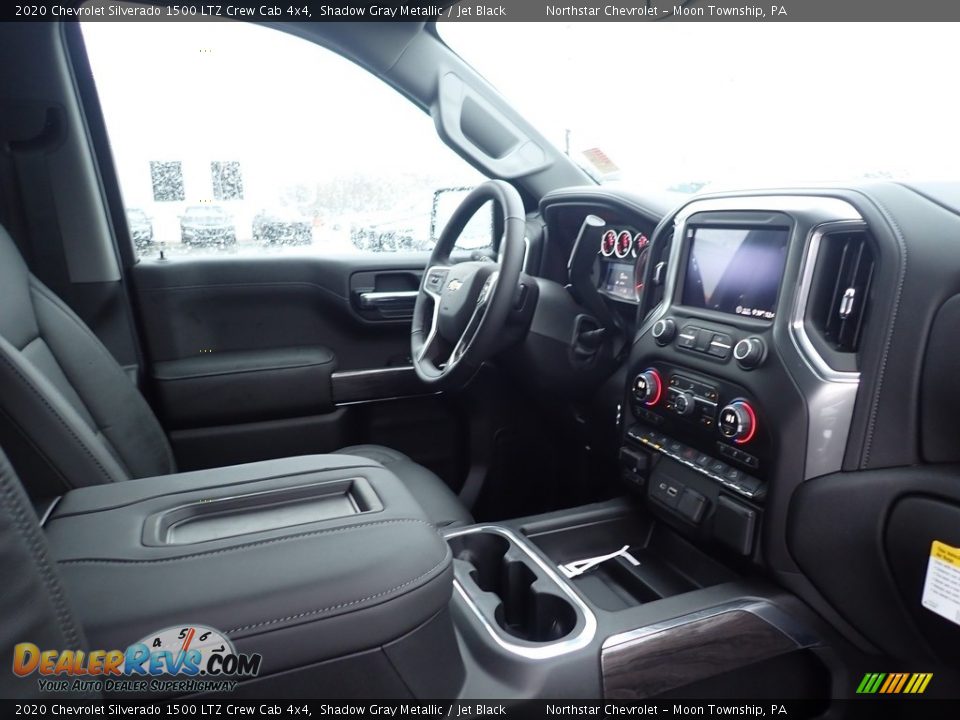2020 Chevrolet Silverado 1500 LTZ Crew Cab 4x4 Shadow Gray Metallic / Jet Black Photo #11