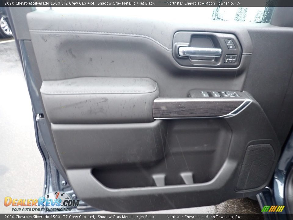 2020 Chevrolet Silverado 1500 LTZ Crew Cab 4x4 Shadow Gray Metallic / Jet Black Photo #13