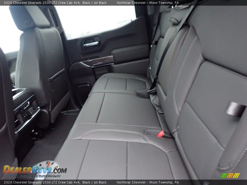 2020 Chevrolet Silverado 1500 LTZ Crew Cab 4x4 Black / Jet Black Photo #10