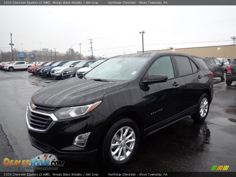 2020 Chevrolet Equinox LS AWD Mosaic Black Metallic / Ash Gray Photo #1