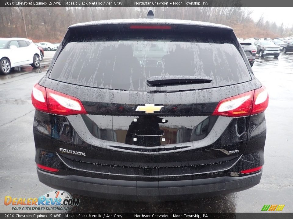 2020 Chevrolet Equinox LS AWD Mosaic Black Metallic / Ash Gray Photo #4