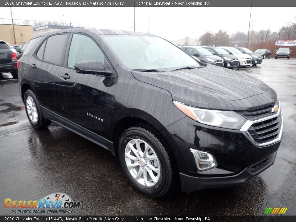 2020 Chevrolet Equinox LS AWD Mosaic Black Metallic / Ash Gray Photo #7