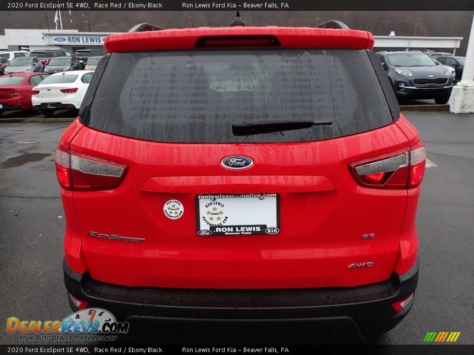 2020 Ford EcoSport SE 4WD Race Red / Ebony Black Photo #4
