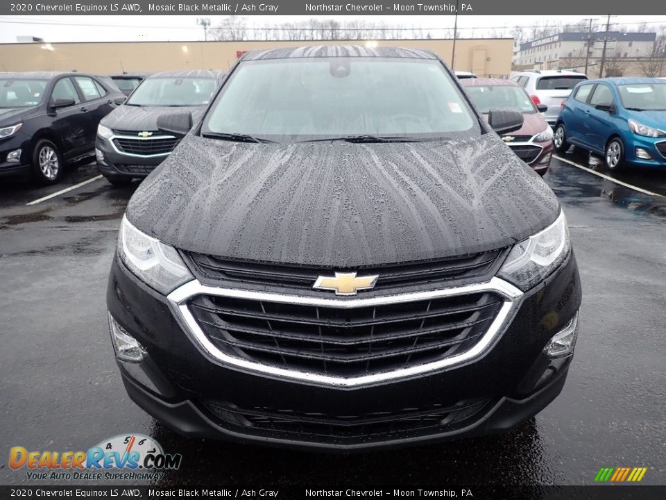 2020 Chevrolet Equinox LS AWD Mosaic Black Metallic / Ash Gray Photo #8