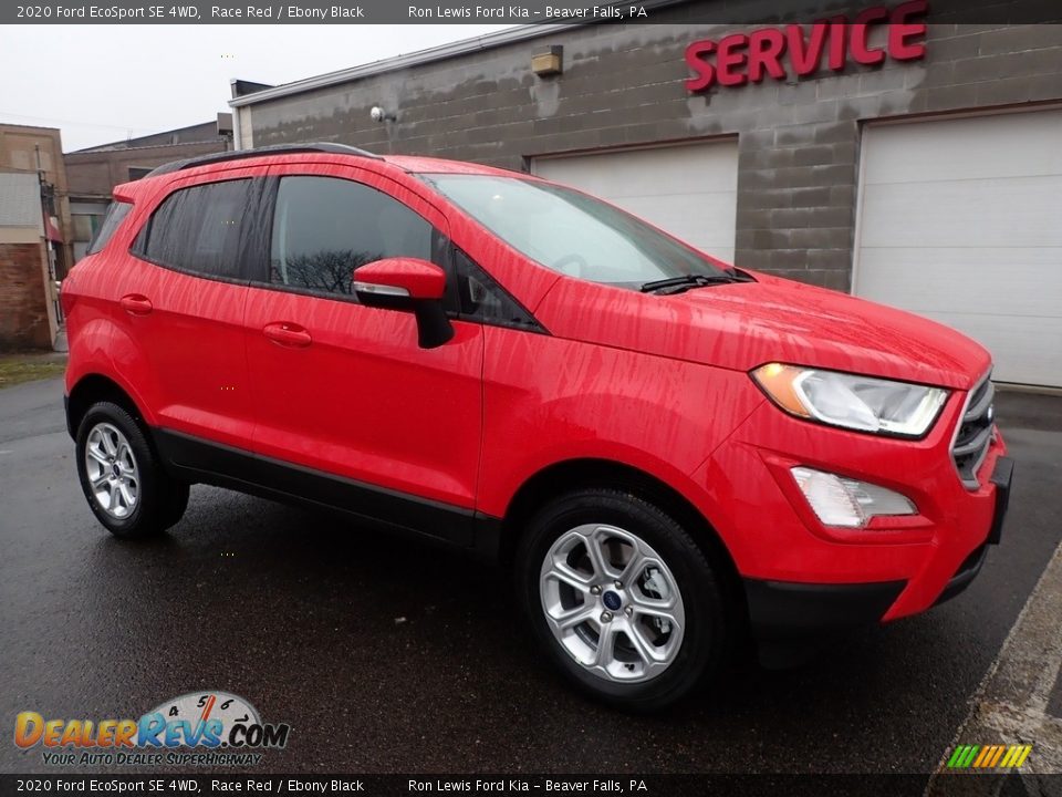 Front 3/4 View of 2020 Ford EcoSport SE 4WD Photo #9