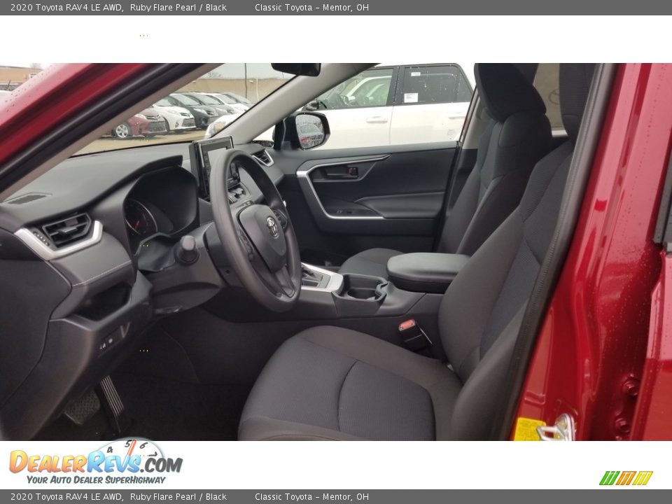 2020 Toyota RAV4 LE AWD Ruby Flare Pearl / Black Photo #2