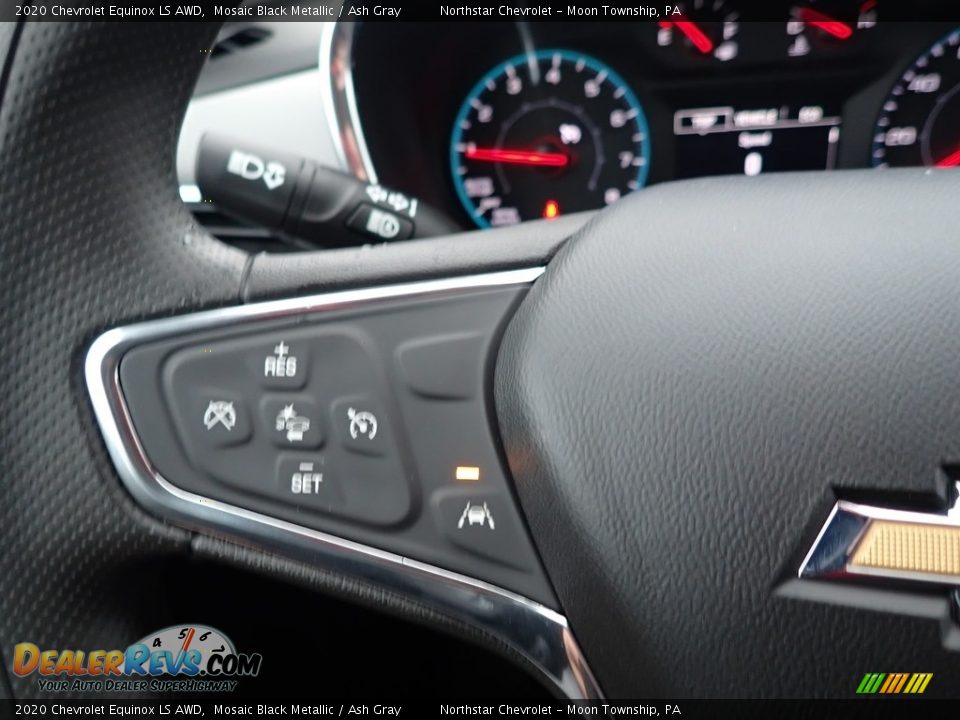 2020 Chevrolet Equinox LS AWD Mosaic Black Metallic / Ash Gray Photo #20