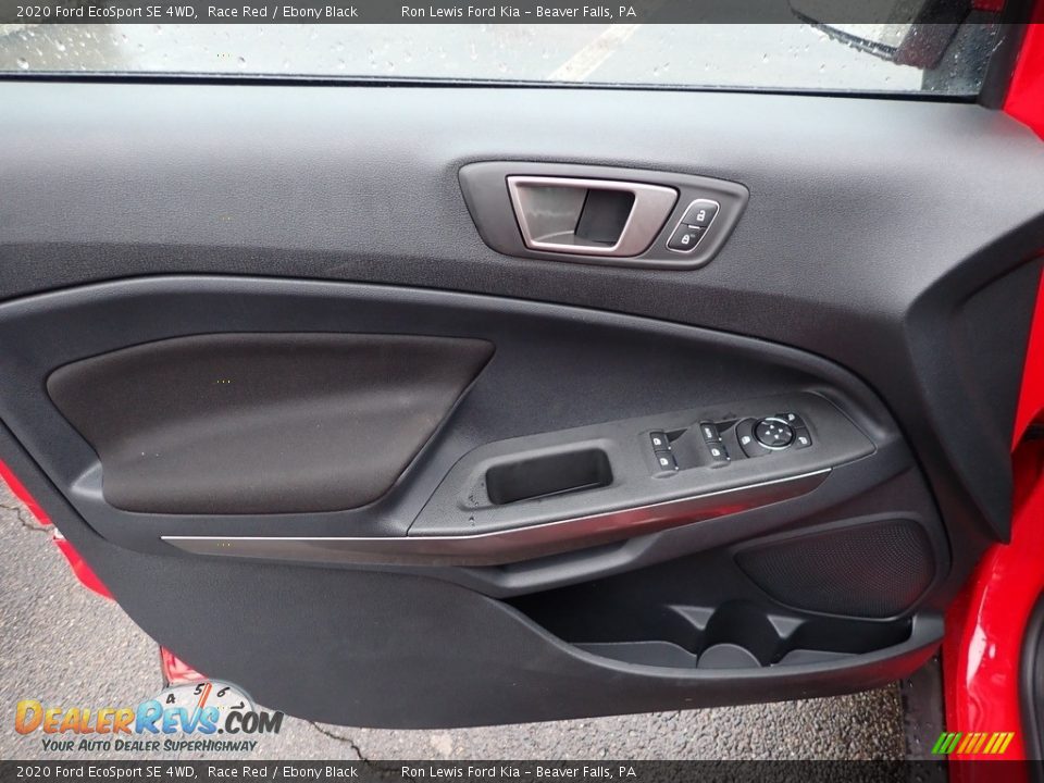 2020 Ford EcoSport SE 4WD Race Red / Ebony Black Photo #17