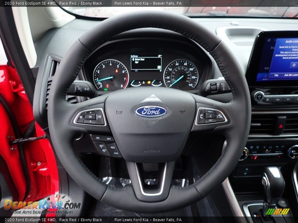 2020 Ford EcoSport SE 4WD Race Red / Ebony Black Photo #18