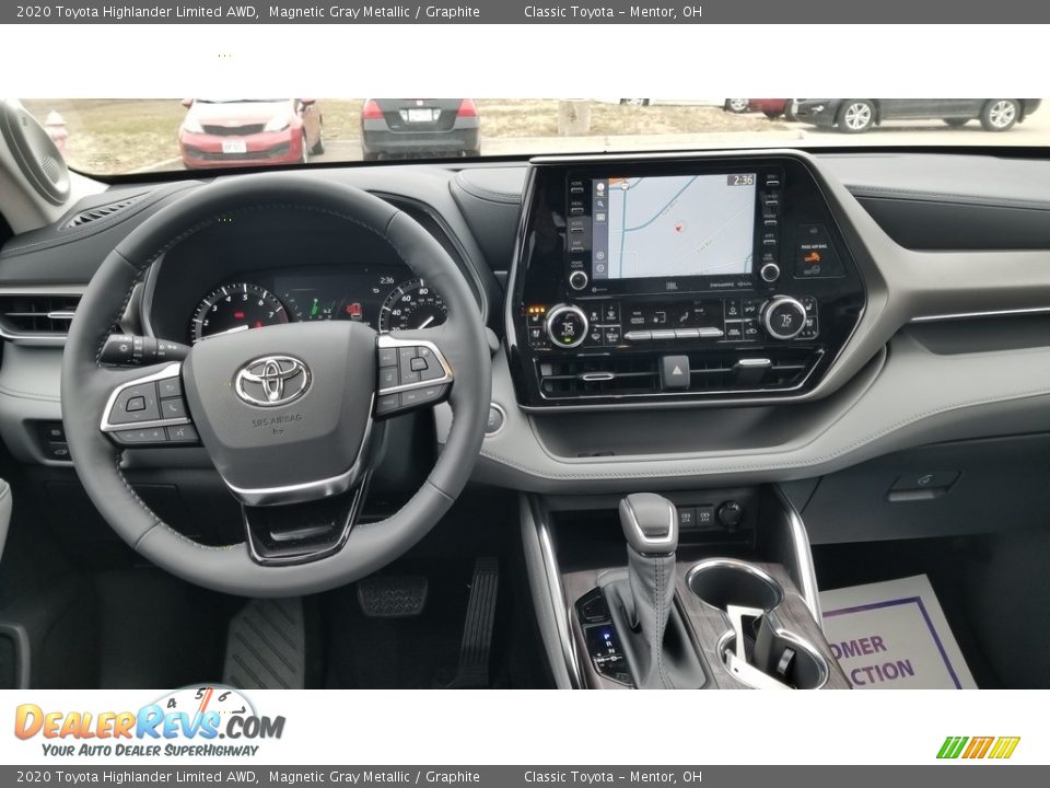 2020 Toyota Highlander Limited AWD Magnetic Gray Metallic / Graphite Photo #4