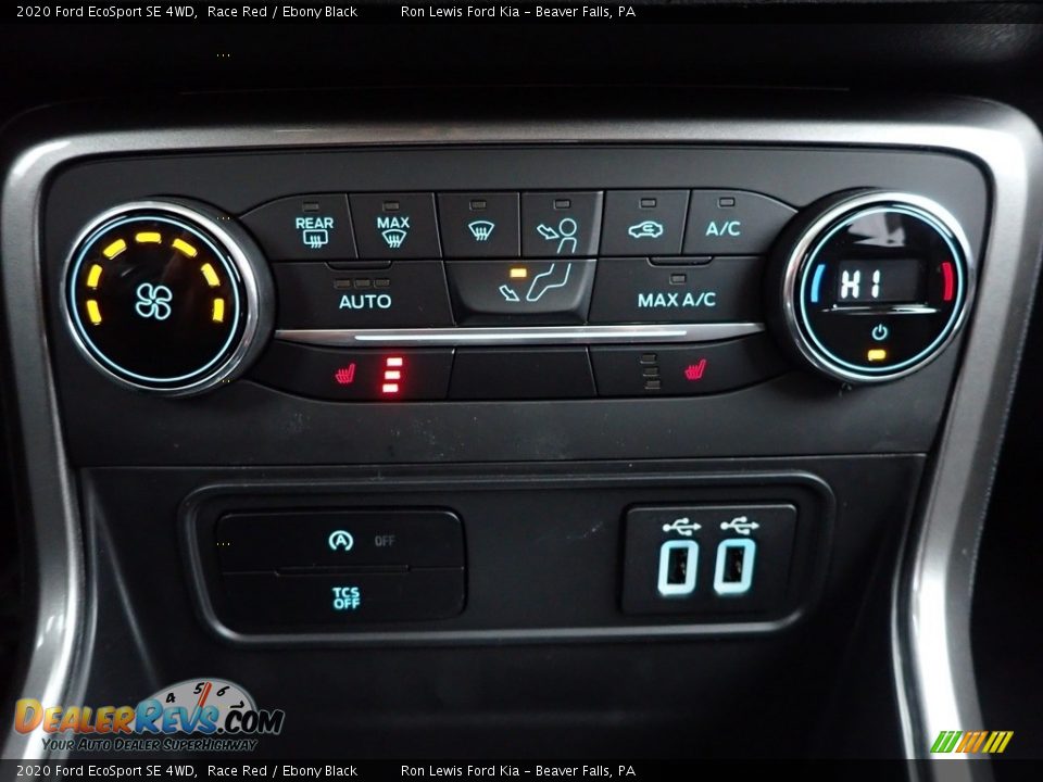 2020 Ford EcoSport SE 4WD Race Red / Ebony Black Photo #20