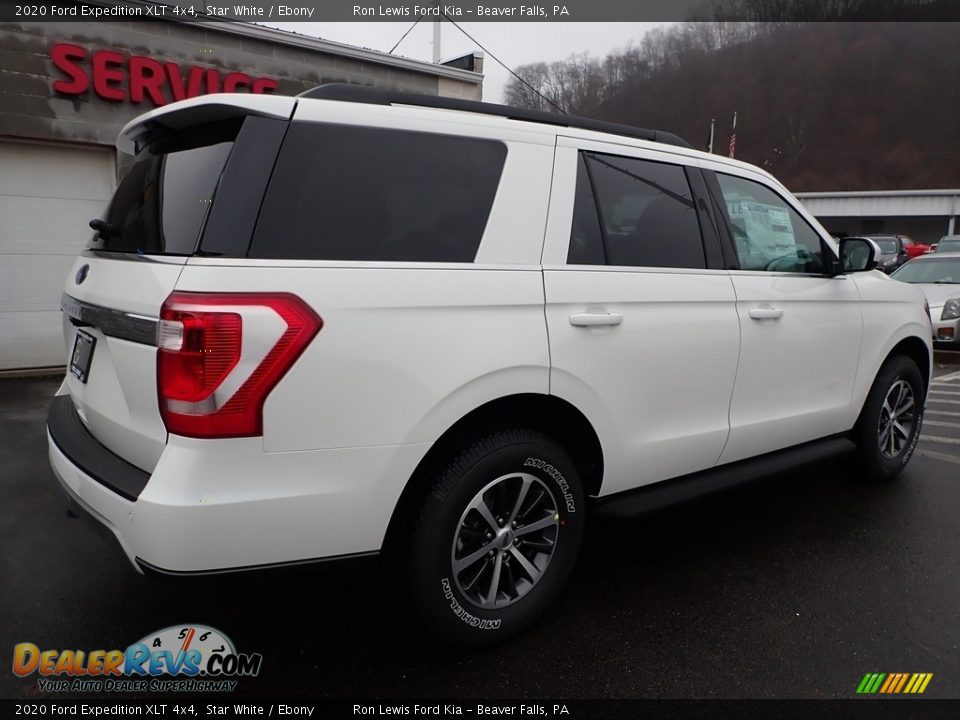 2020 Ford Expedition XLT 4x4 Star White / Ebony Photo #2