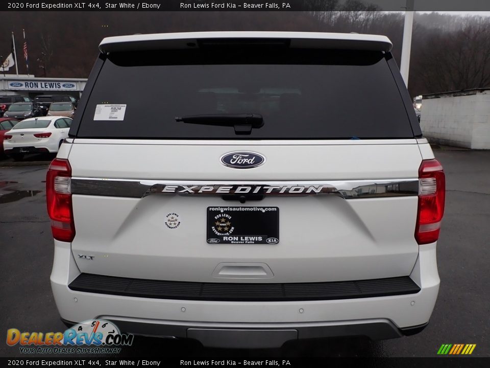 2020 Ford Expedition XLT 4x4 Star White / Ebony Photo #3