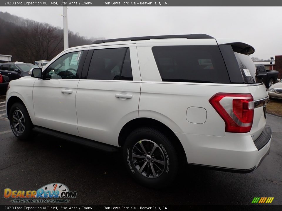 2020 Ford Expedition XLT 4x4 Star White / Ebony Photo #5