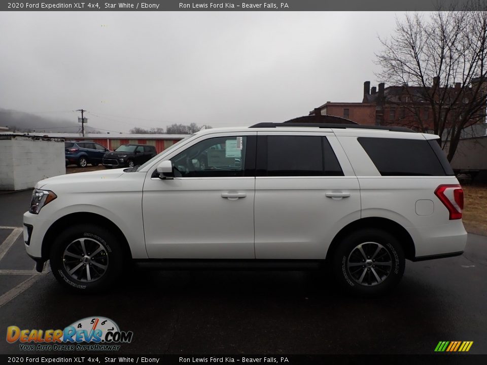 2020 Ford Expedition XLT 4x4 Star White / Ebony Photo #6