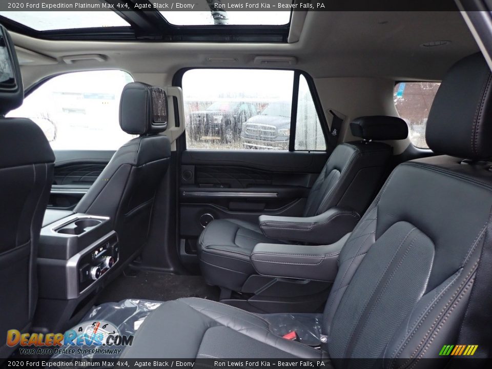 Rear Seat of 2020 Ford Expedition Platinum Max 4x4 Photo #13
