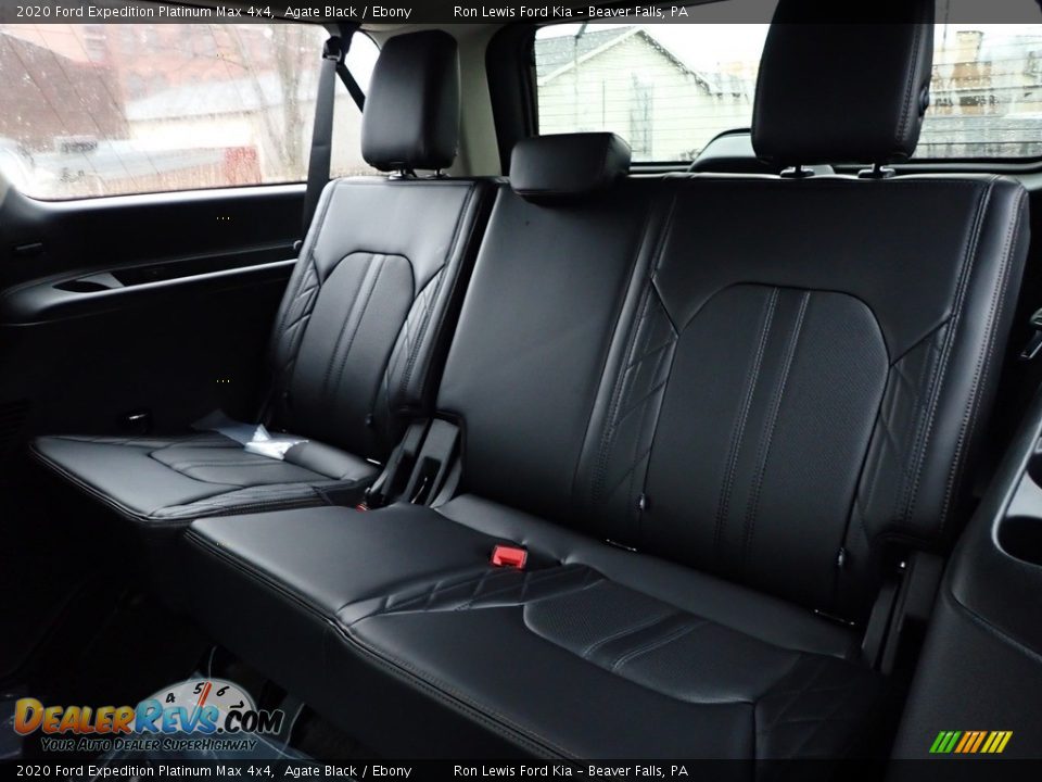 Rear Seat of 2020 Ford Expedition Platinum Max 4x4 Photo #14