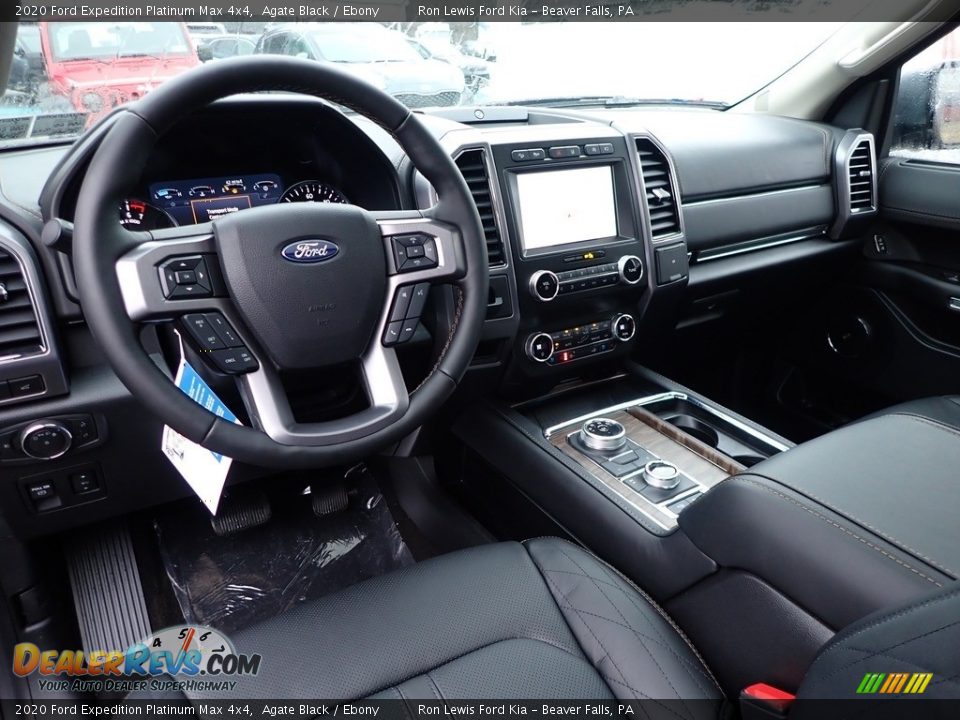 Front Seat of 2020 Ford Expedition Platinum Max 4x4 Photo #16