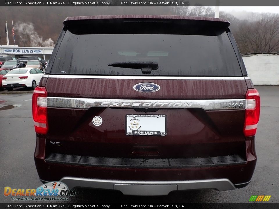 2020 Ford Expedition XLT Max 4x4 Burgundy Velvet / Ebony Photo #3