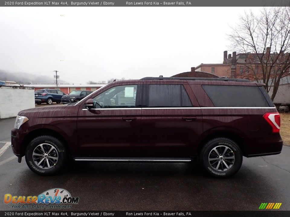 2020 Ford Expedition XLT Max 4x4 Burgundy Velvet / Ebony Photo #6