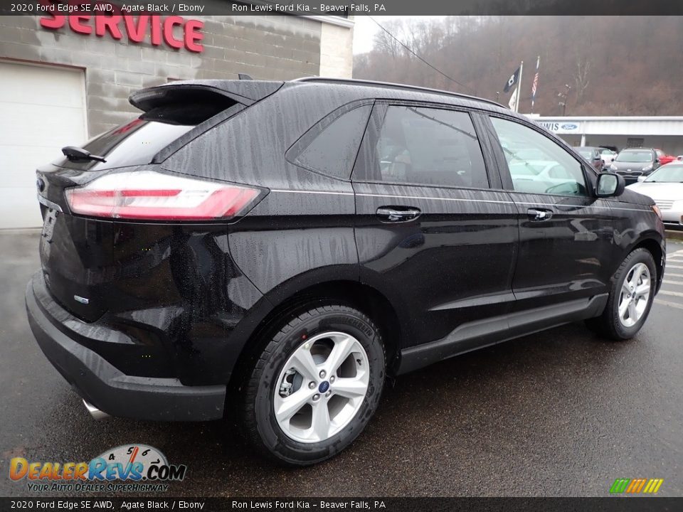 2020 Ford Edge SE AWD Agate Black / Ebony Photo #2