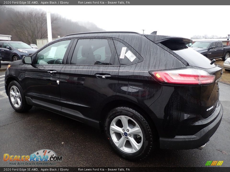 2020 Ford Edge SE AWD Agate Black / Ebony Photo #5