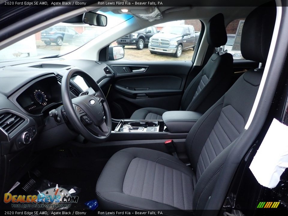 2020 Ford Edge SE AWD Agate Black / Ebony Photo #12