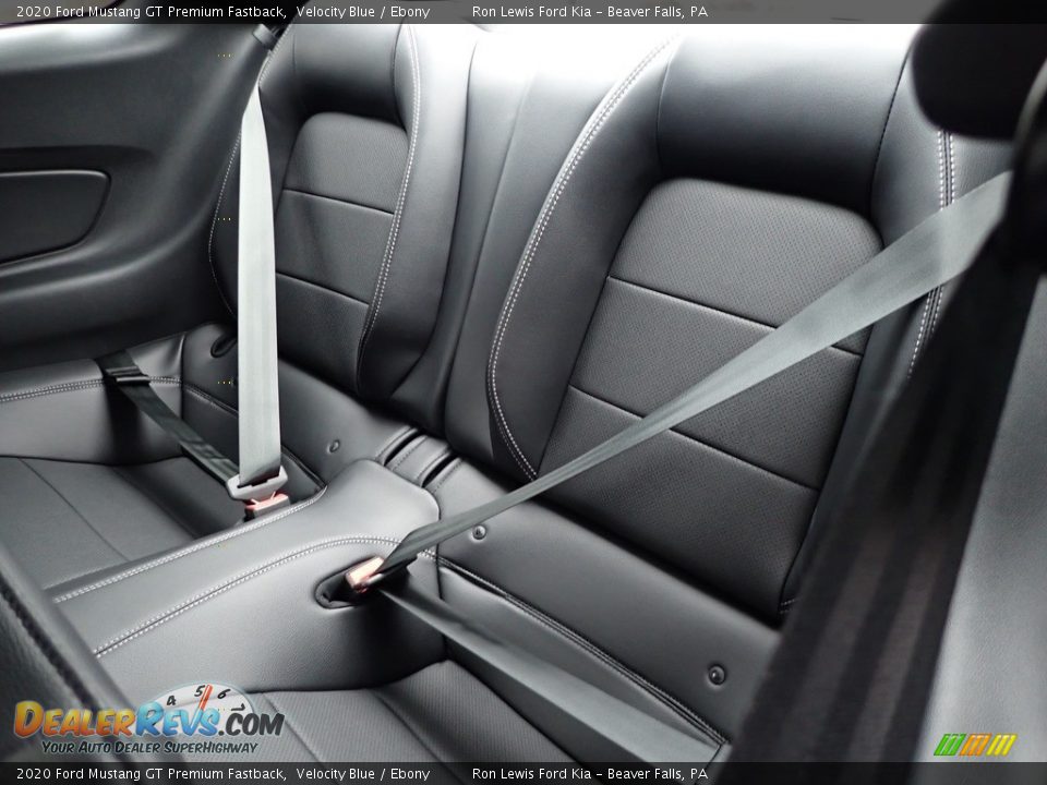 Rear Seat of 2020 Ford Mustang GT Premium Fastback Photo #14