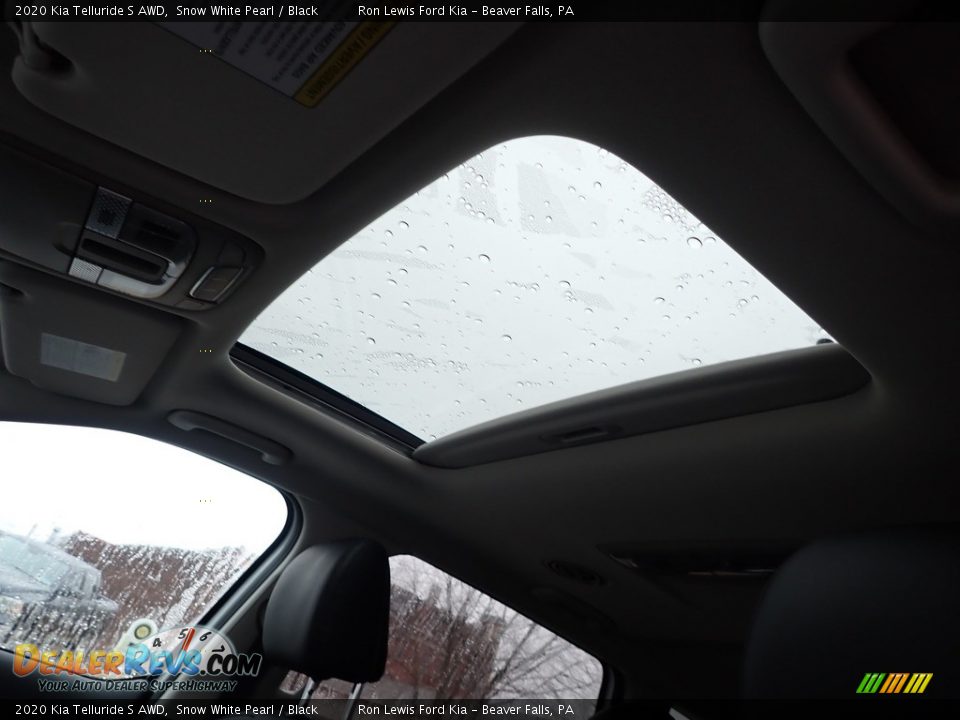 2020 Kia Telluride S AWD Snow White Pearl / Black Photo #13