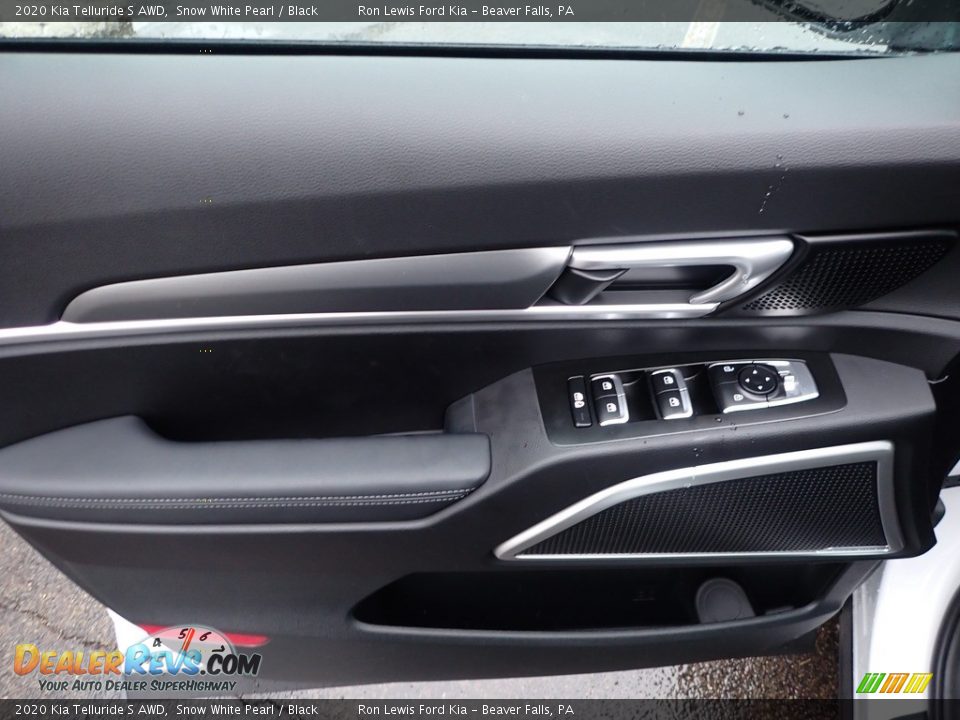 2020 Kia Telluride S AWD Snow White Pearl / Black Photo #17