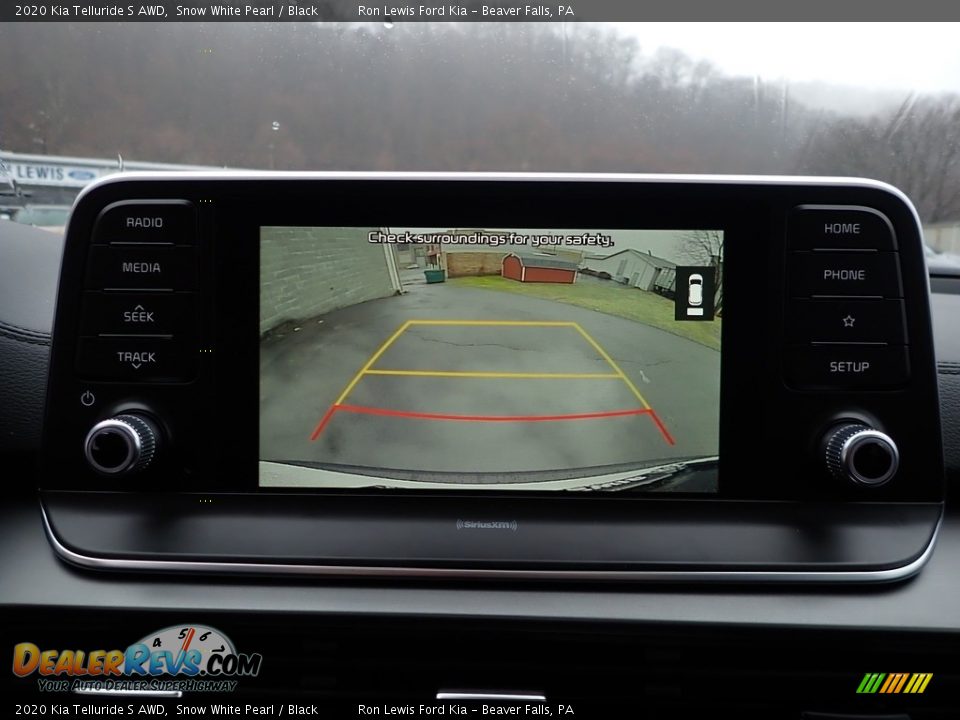 2020 Kia Telluride S AWD Snow White Pearl / Black Photo #19