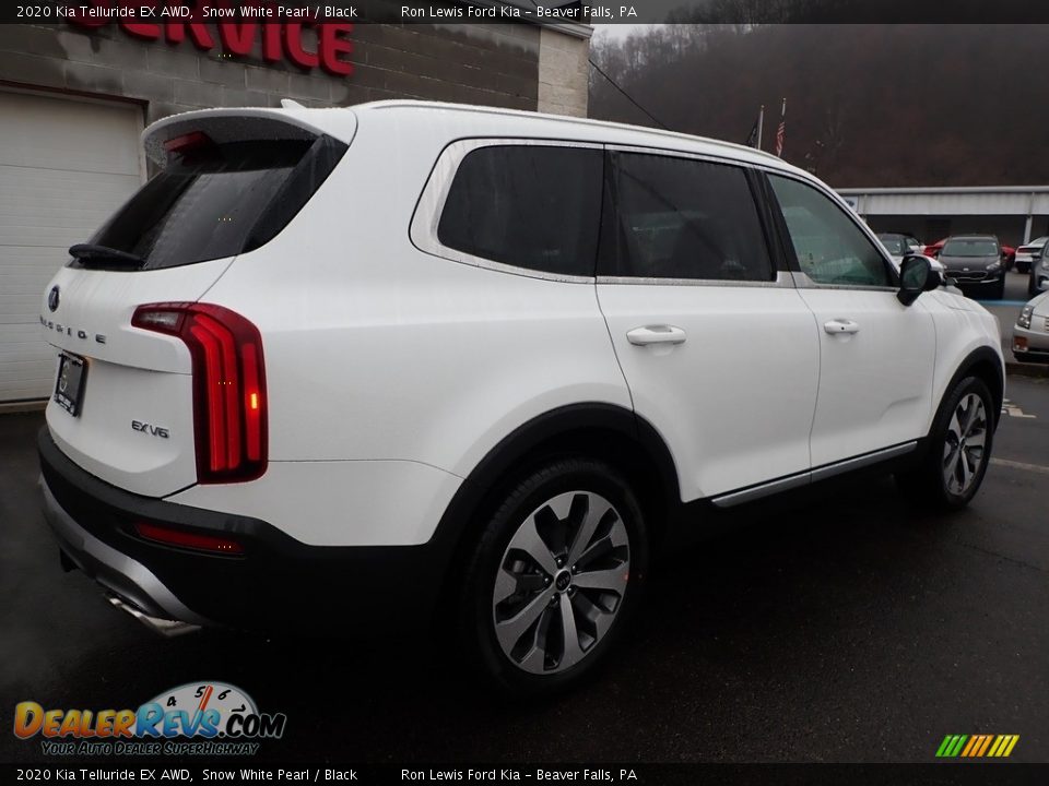 2020 Kia Telluride EX AWD Snow White Pearl / Black Photo #2