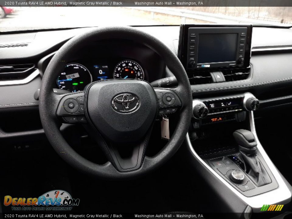 2020 Toyota RAV4 LE AWD Hybrid Magnetic Gray Metallic / Black Photo #3