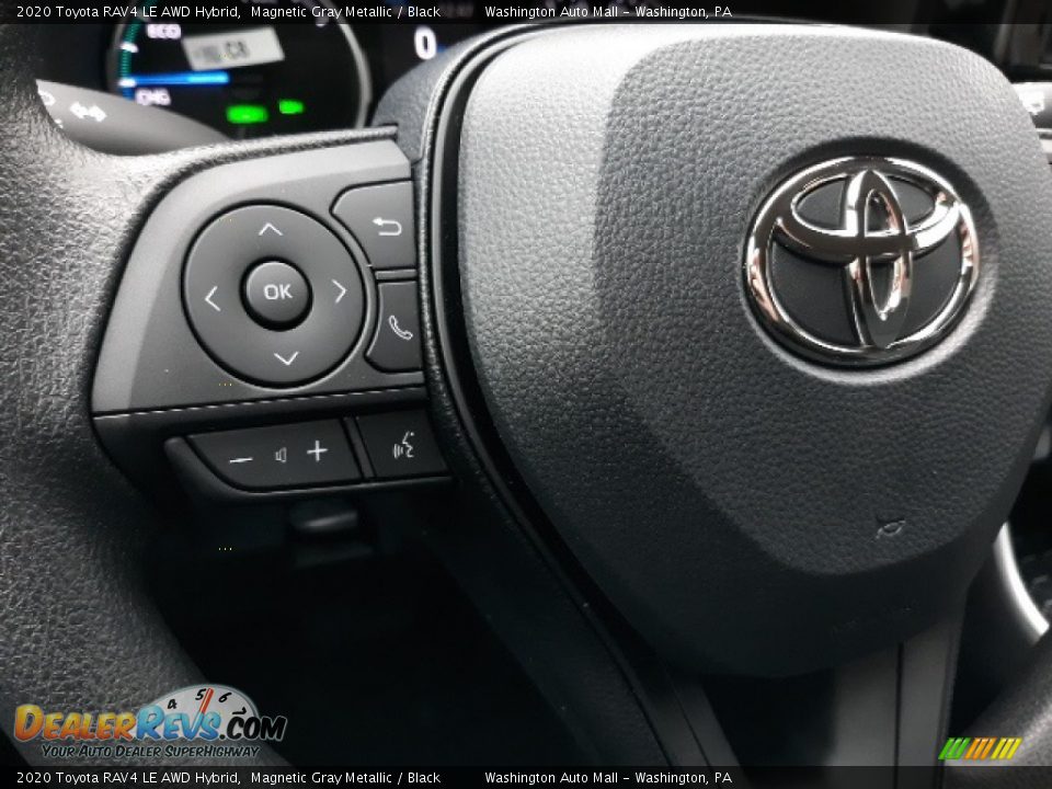 2020 Toyota RAV4 LE AWD Hybrid Magnetic Gray Metallic / Black Photo #5