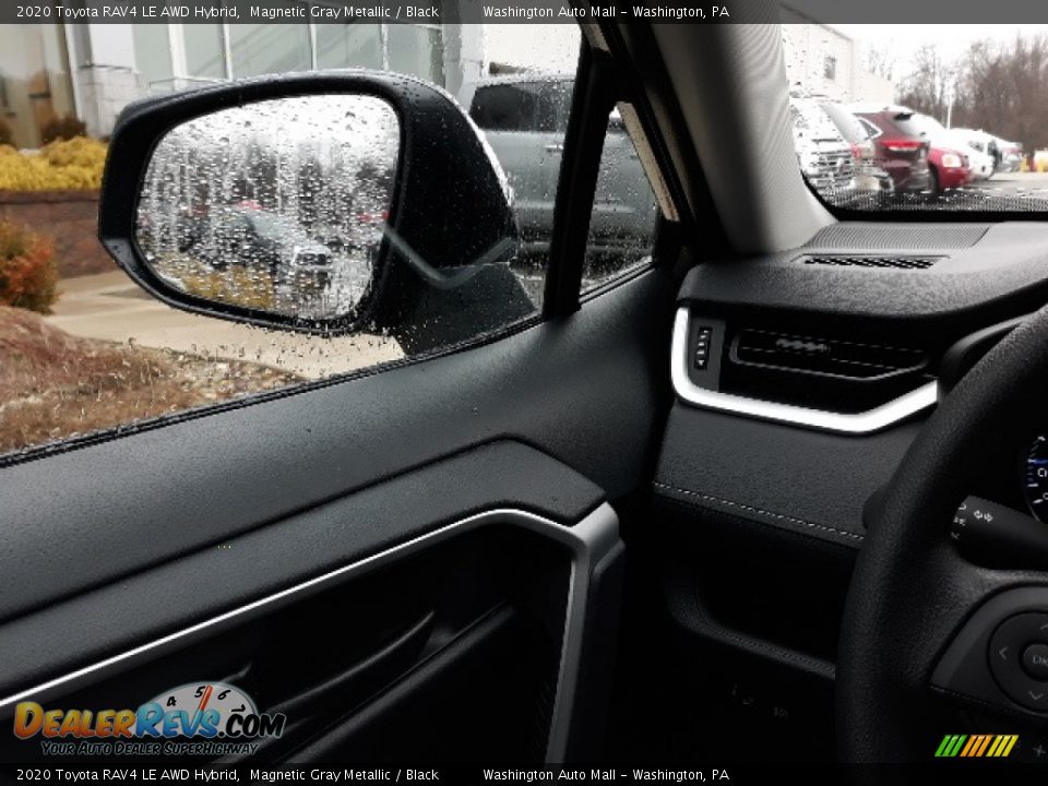 2020 Toyota RAV4 LE AWD Hybrid Magnetic Gray Metallic / Black Photo #7