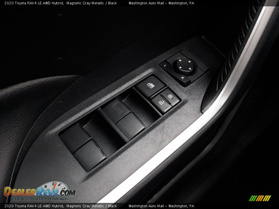 2020 Toyota RAV4 LE AWD Hybrid Magnetic Gray Metallic / Black Photo #8